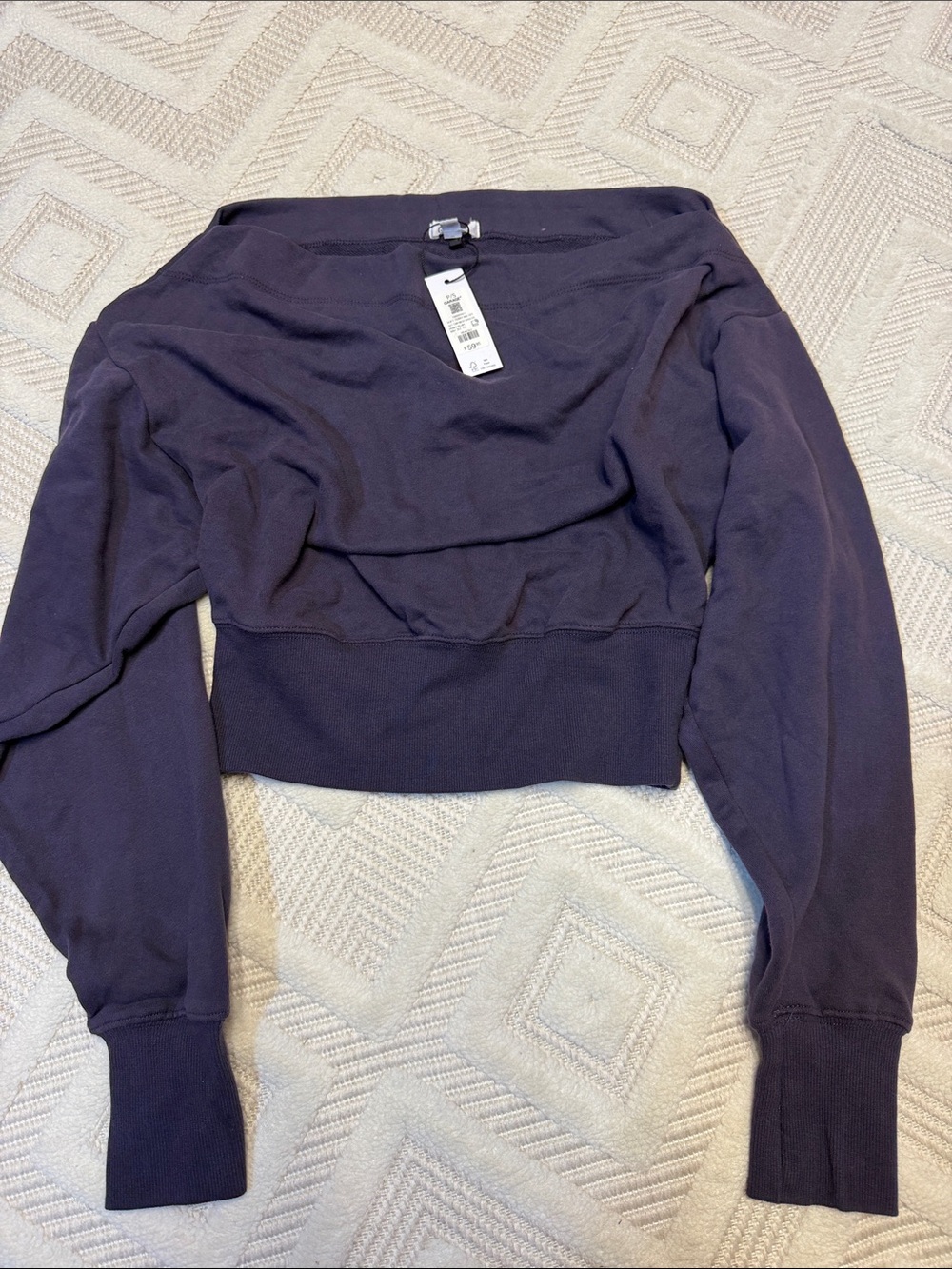 GARAGE - Soft Terry Rib - Off The Shoulder